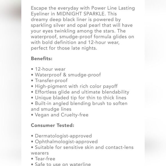 Buxom Power Line Lasting Eyeliner - Picture 8 of 8